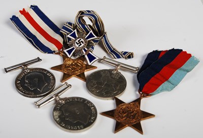 Lot 76 - A group of early 20th century military medals...