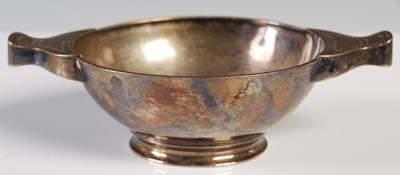 Lot 134 - An Edinburgh silver quaich, maker's mark...