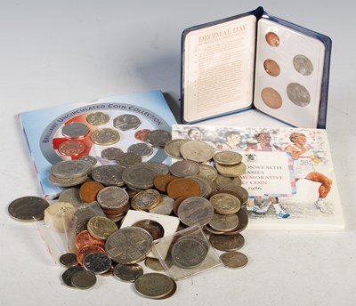 Lot 149 - A collection of assorted vintage coinage to...