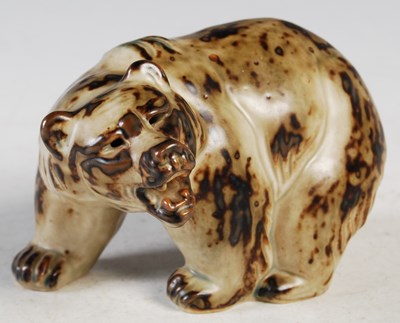 Lot 163 - A Royal Copenhagen ceramic model of a polar...