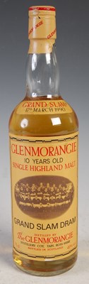 Lot 167 - One bottle Glenmorangie ten year old single...