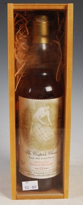 Lot 168 - One bottle the Cooper's Choice single malt...