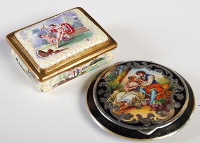 Lot 307 - An Austrian sterling silver and enamel...