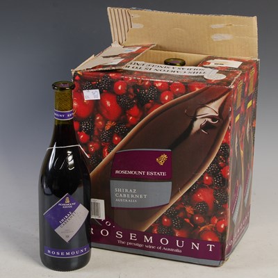 Lot 333 - A box of six Rosemount Estate Shiraz Cabernet,...