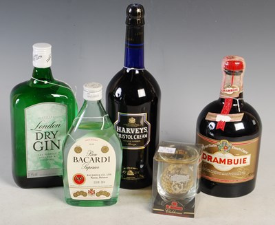 Lot 332 - A collection of assorted spirits to include...