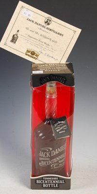 Lot 340 - A boxed presentation bottle of Jack Daniel's...