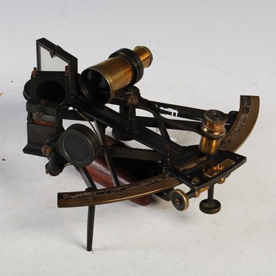 Lot 368 - An antique sextant, unboxed, faintly inscribed...