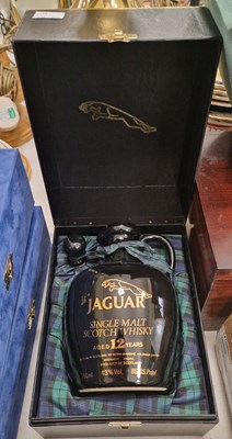 Lot 511 - A vintage boxed Jaguar Single Malt Scotch...