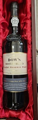 Lot 512 - Vintagewinegifts.co.uk, a Dow's Master Blend...