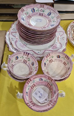 Lot 538 - A collection of ceramics to include purple...