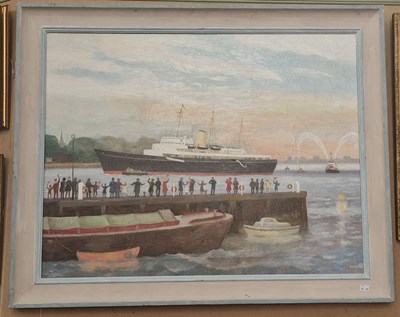 Lot 651 - Terry Scales (b. 1932) The Royal Yacht...