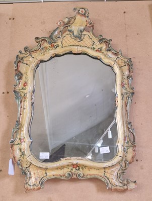 Lot 693 - Late 19th/early 20th century French painted...