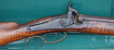 Lot 551 - A 19th century percussion musket, John...