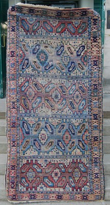 Lot 936 - A Persian long rug, early 20th century, the...