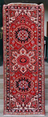 Lot 941 - A Persian runner, 20th century, the...