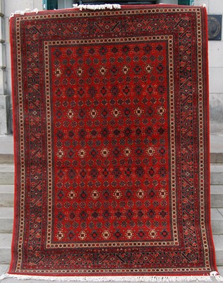 Lot 949 - A Royal Kashan carpet, the rectangular madder...