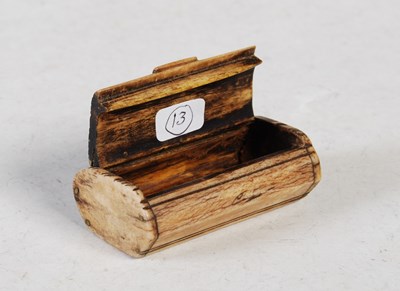 Lot 315 - An early 19th century Scottish bone faceted...