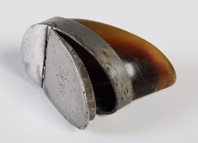 Lot 278 - An early 19th century Scottish deer's hoof...