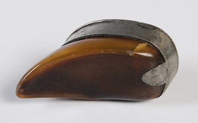Lot 278 - An early 19th century Scottish deer's hoof...