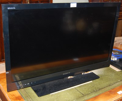 Lot 648 - A Sony Bravia flatscreen TV, model no....