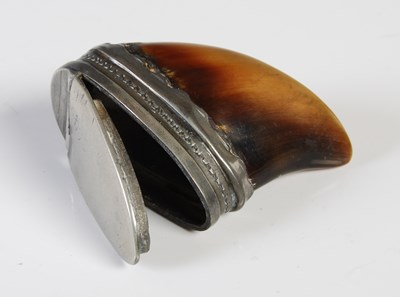 Lot 277 - A small 19th century Scottish deer's hoof...