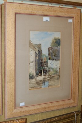 Lot 585 - David Cox The Younger (1809-1885), The Mill,...