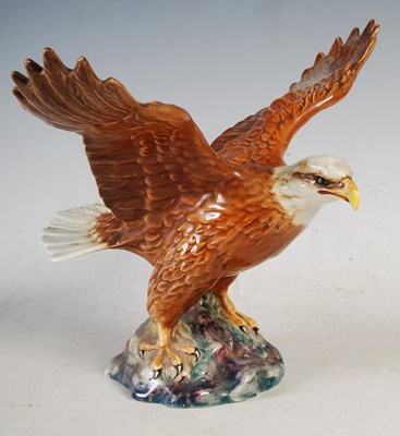 Lot 13 - A Beswick model of a bald eagle, no. 1018,...