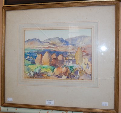 Lot 586 - James Torrington Bell (1898-1970), Valley of...