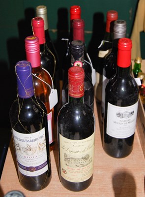 Lot 260 - Eleven assorted bottles of wine to include...