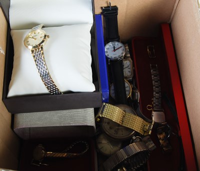 Lot 273 - A collection of assorted wristwatches to...