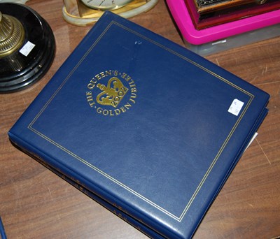 Lot 287 - Two folders of commemorative coin First Day...