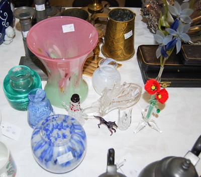 Lot 314 - A collection of glassware to include Ysart...