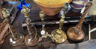 Lot 399 - An early 20th century copper and brass table...