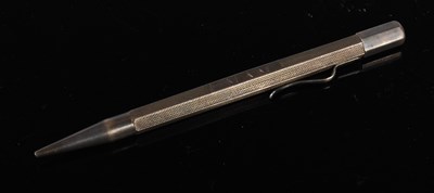 Lot 107 - A Birmingham silver propelling pencil, 12.5cm...