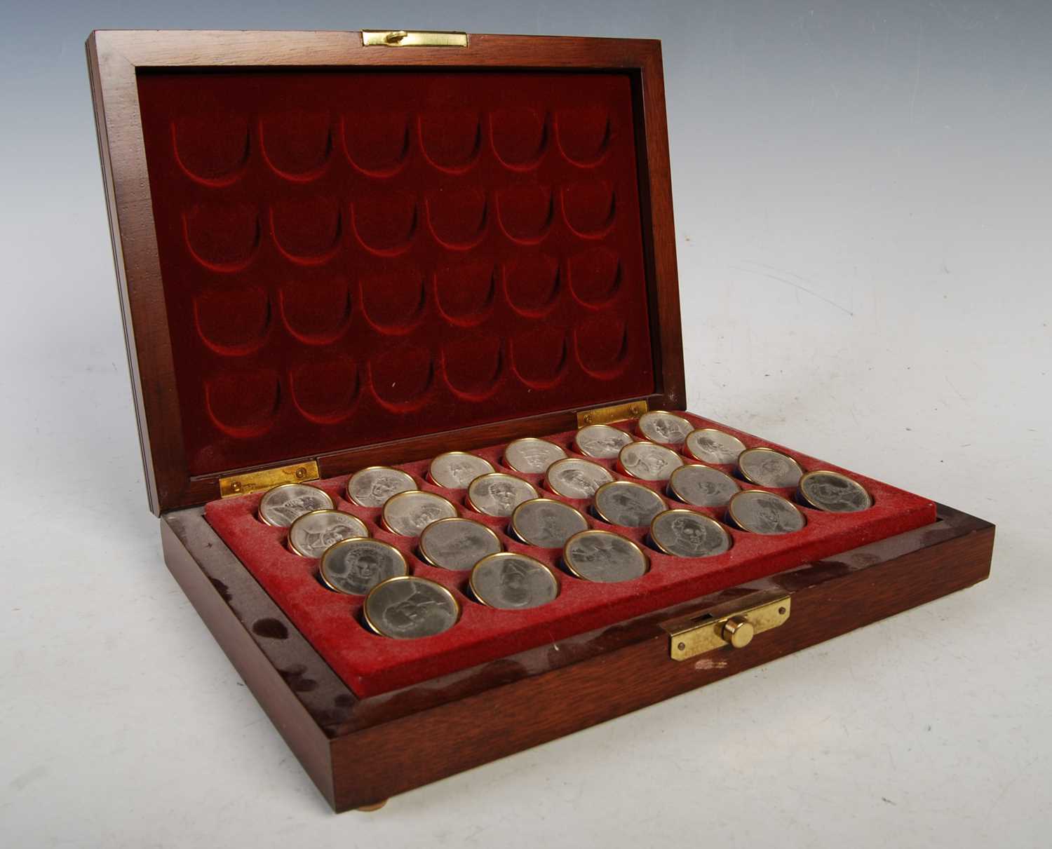 Lot 116 - A cased set of The Battle of Waterloo