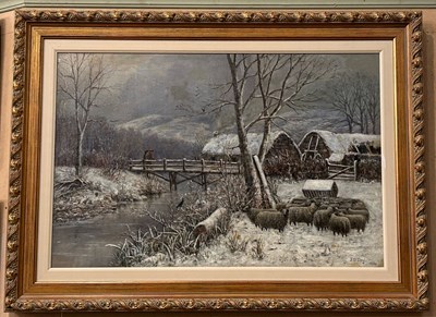 Lot 510 - John D. Taylor (fl.1876-1890) 
A Winter...