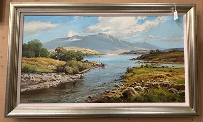 Lot 514 - W. McGregor (20th century) The River Inver...