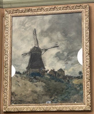 Lot 516 - Early 20th century European School  
Windmill...