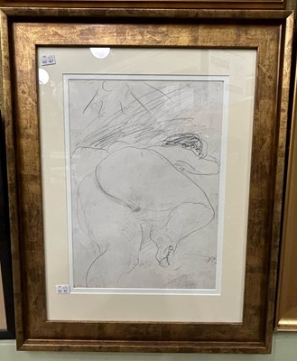 Lot 519 - Attributed to Peter Howson (b.1958) 
Nude...