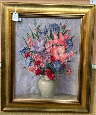 Lot 532 - Jean B. Radford Still Life with mixed flowers...