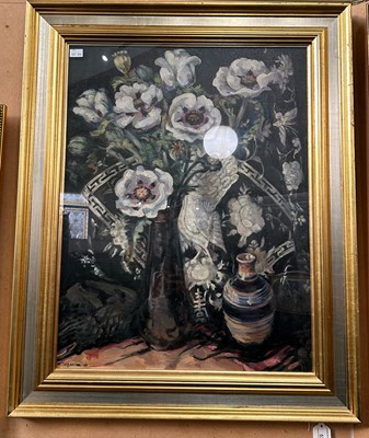 Lot 533 - M. Ballantine (20th century)  
Still Life 
oil...