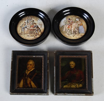 Lot 185 - Two framed prints, Beaufort and another, 15cm...