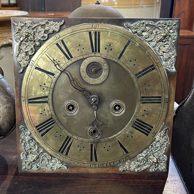 Lot 403 - An antique longcase clock movement, Walter...