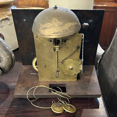 Lot 403 - An antique longcase clock movement, Walter...