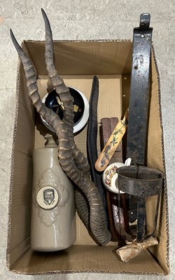 Lot 479 - Box - assorted miscellaneous items to include...