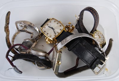 Lot 250 - A collection of eight assorted wristwatches,...