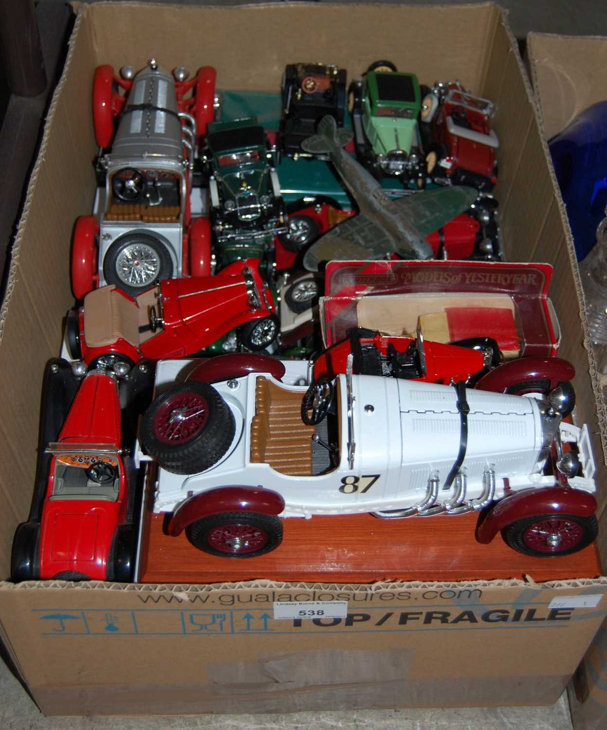 Lot 538 - Box - modern and replica toy cars