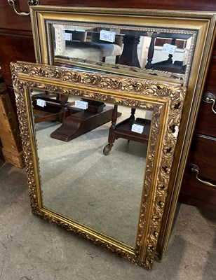 Lot 651 - Three assorted mirrors, the largest 72.5cm x...