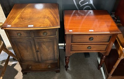 Lot 760 - A group of furniture to include a reproduction...