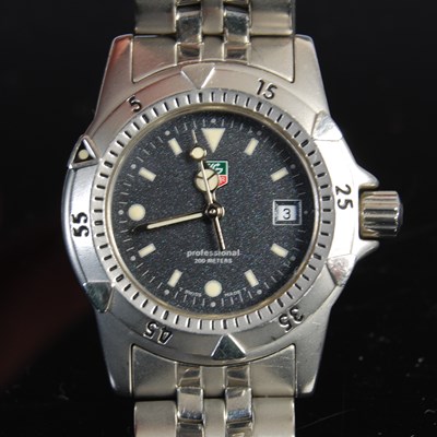 Lot 634 - A ladies Tag Heuer Series 1500 Professional...